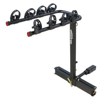 Advantage SportsRack GlideAWAY2 Deluxe Hitch Mounted 4 Bike Rack 2110