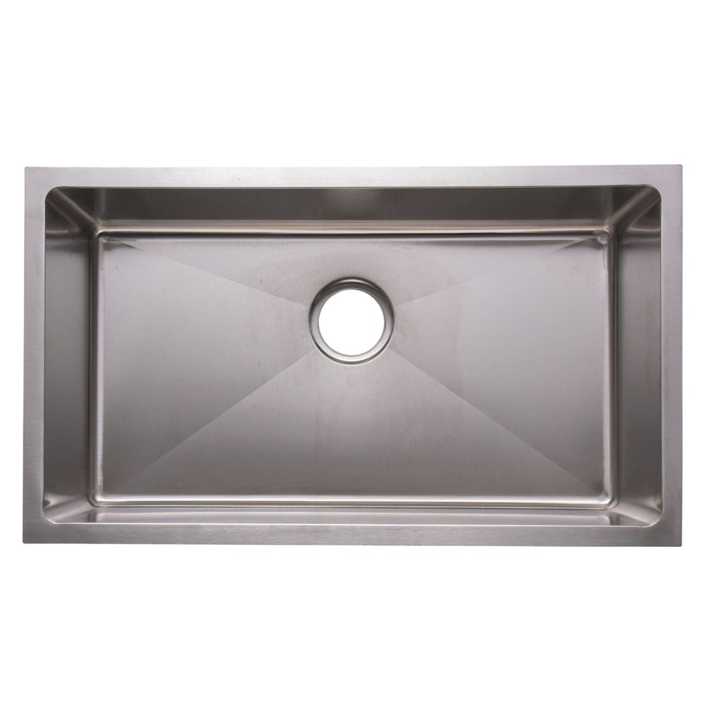 Amerisink Legend AS337 Undermount Stainless Steel Sink  31.25