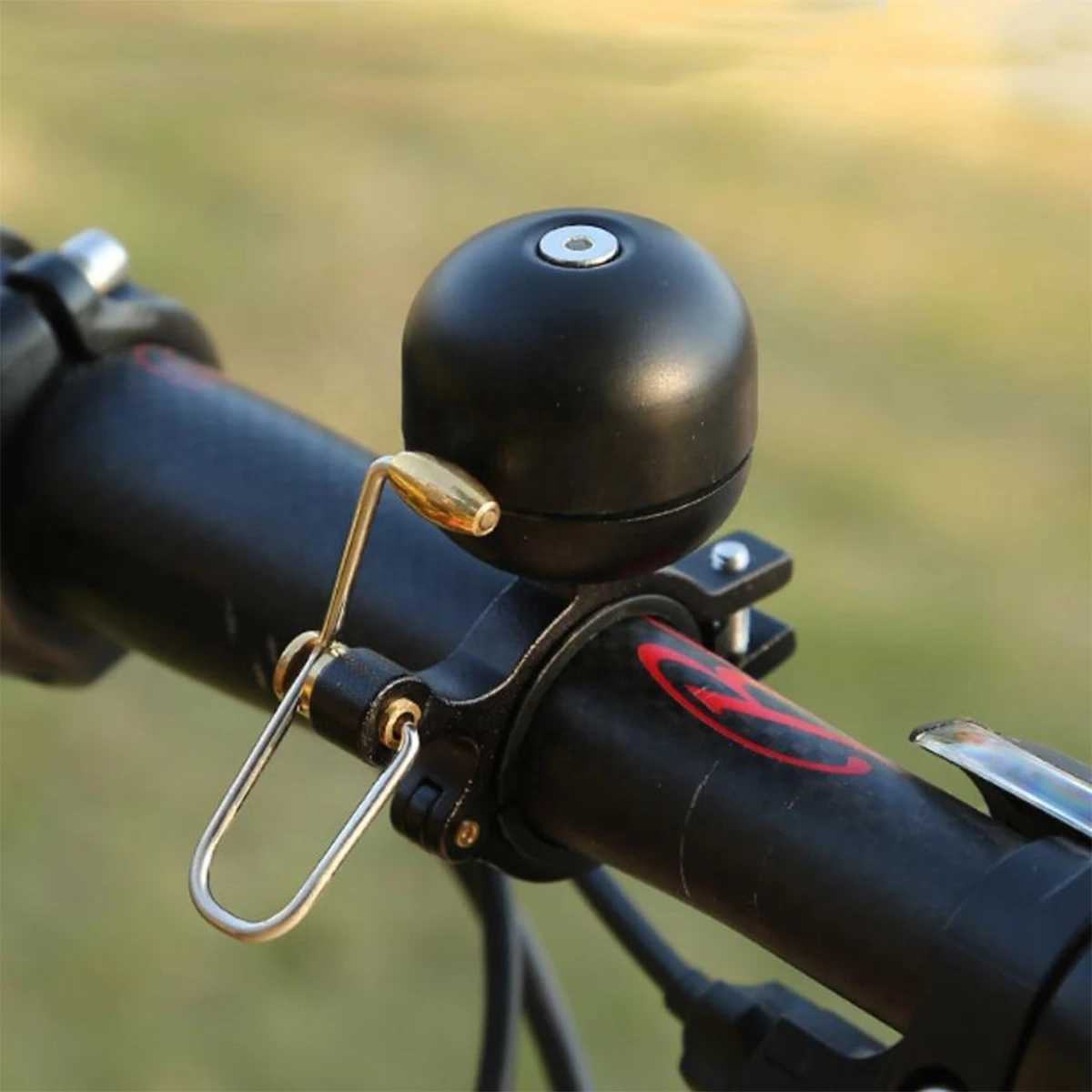 Copper Bell Bicycle Handlebar Metal Ring Retro Cycling Bell Alarm Copper Ring Handlebar Horn For Safety Bike Bell Bike