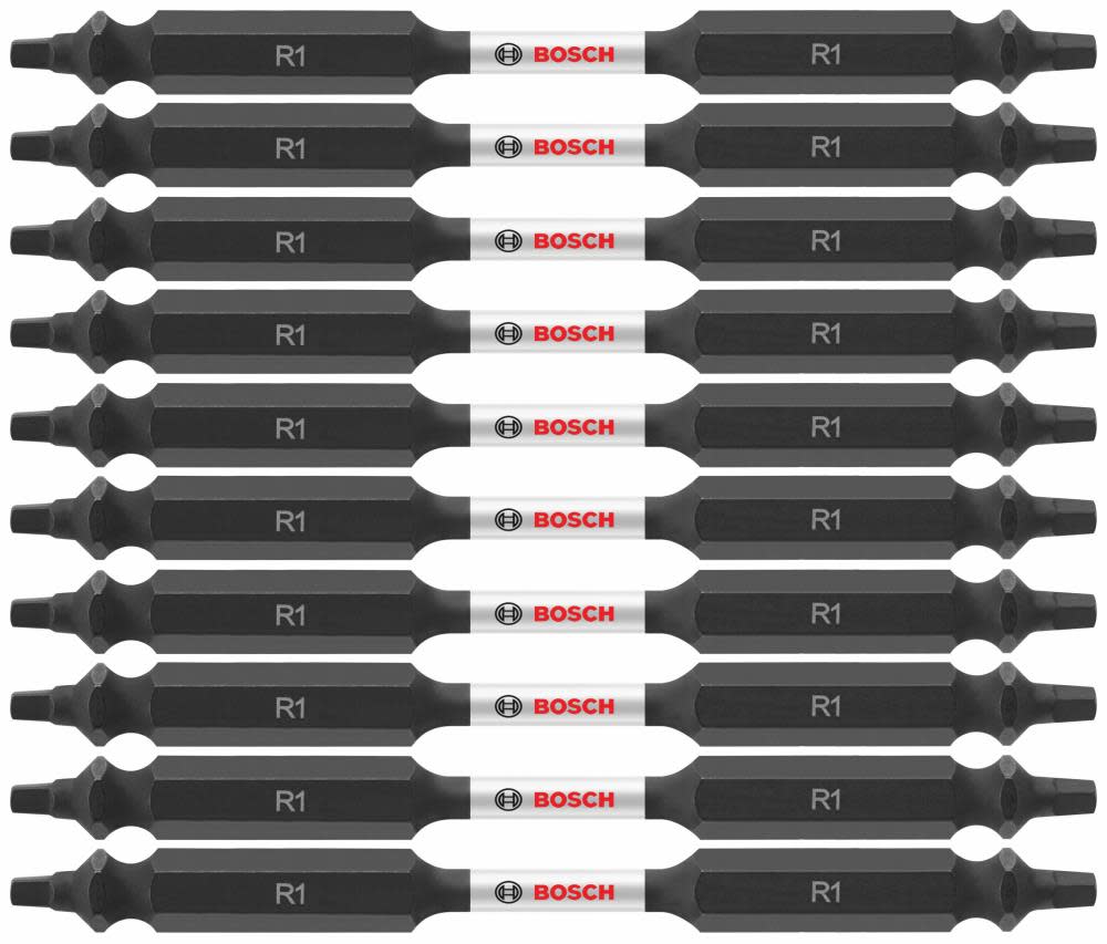 Bosch Impact Tough 3.5 In. Square #1 Double-Ended Bits (Bulk Pack) ITDESQ135B from Bosch