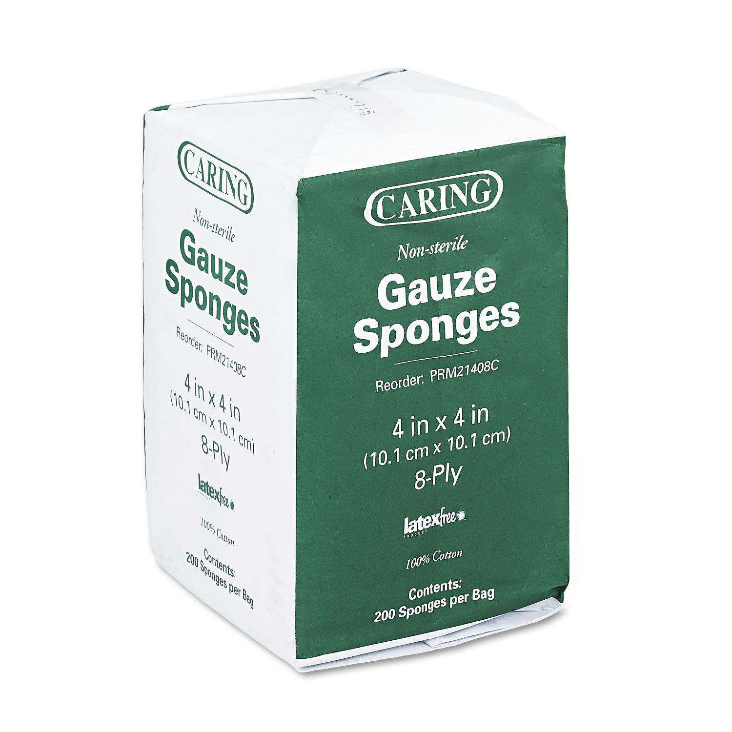 Caring Woven Gauze Sponges by Medline MIIPRM21408C