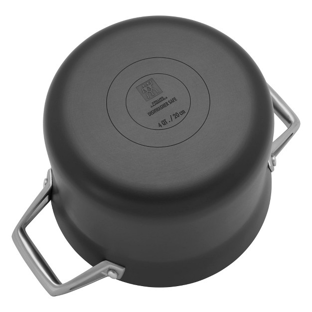 Zwilling Motion Hard Anodized 4 qt Aluminum Nonstick Soup Pot