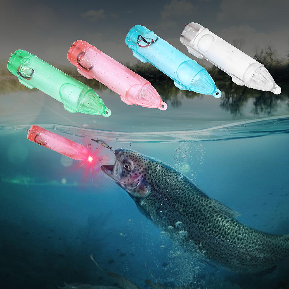 4 Pcs Led Underwater Fishing Light Night Lamp Lure Attractor Lure Bait Deive Tool