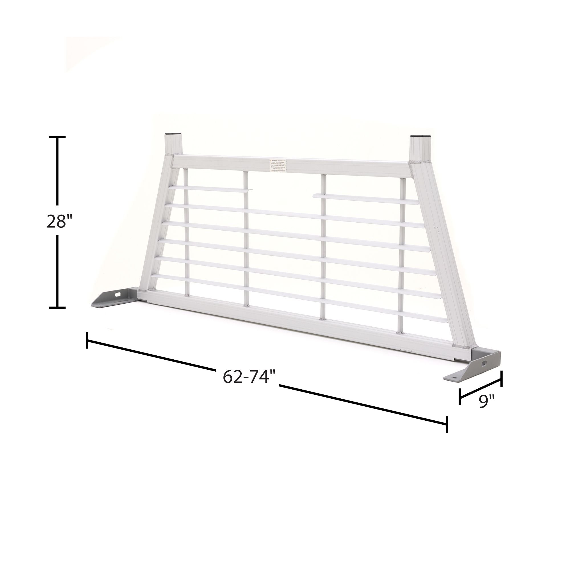 Elevate Outdoor Aluminum Adjustable Headache Rack