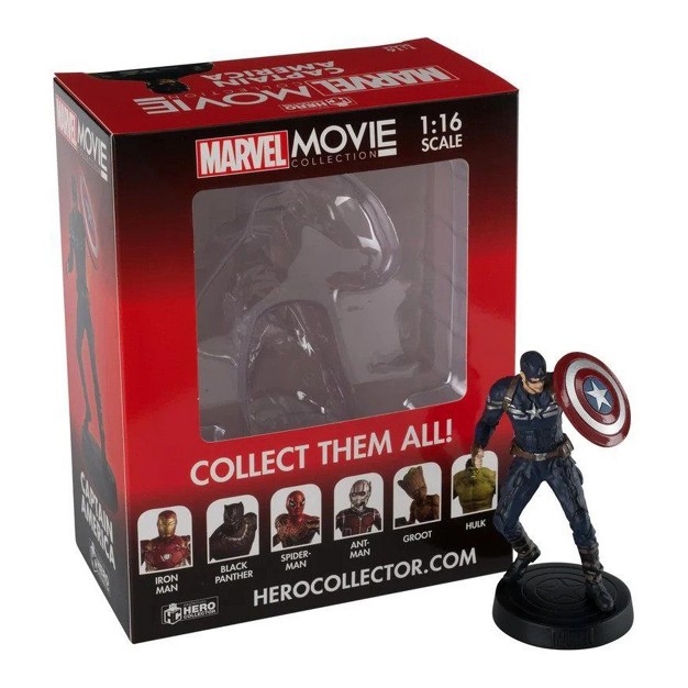 Eaglemoss Limited Marvel Movie Collection 1 16 Figurine Winter Soldier Captain America