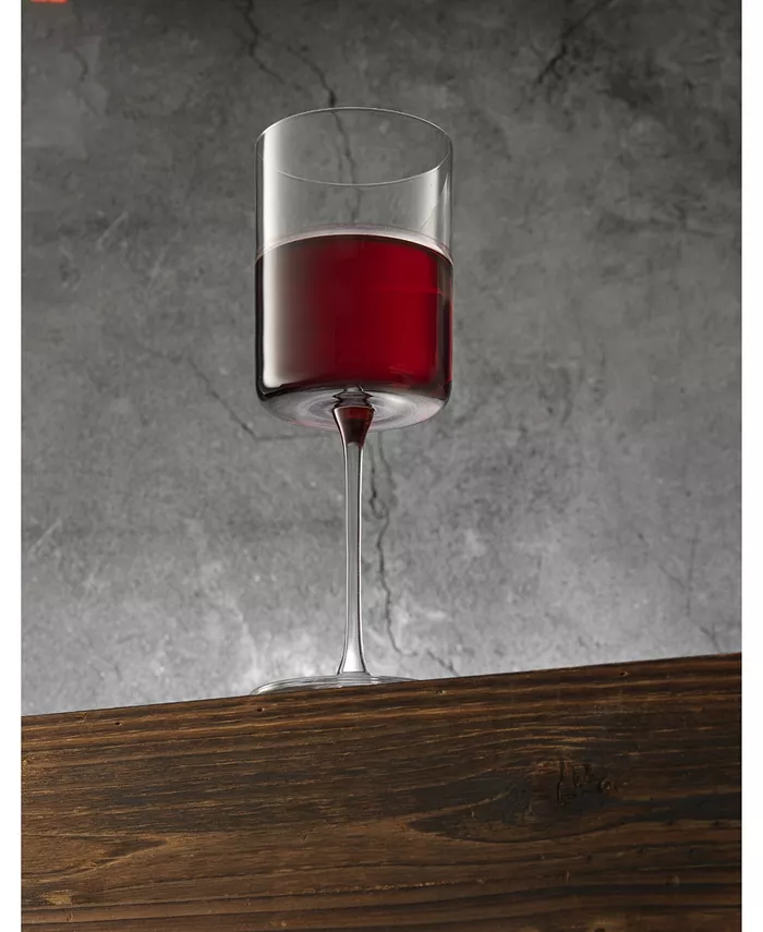 JoyJolt Claire Red Wine Glasses Set of 2