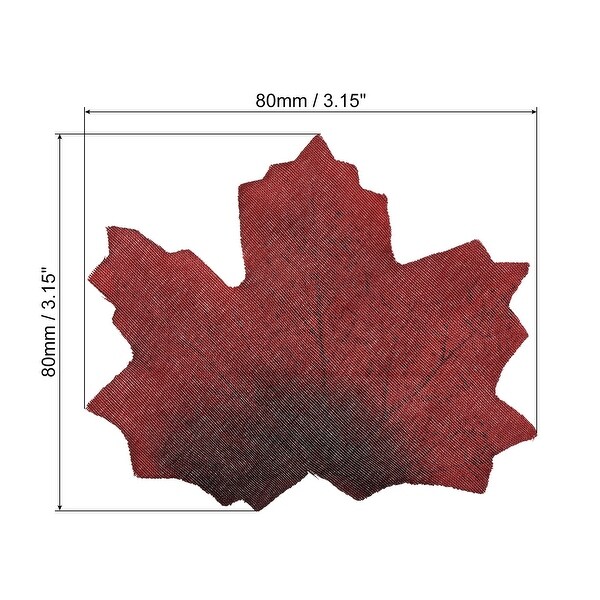 200pcs Artificial Leaves Fall Maple Autumn Fake Leaf Decoration