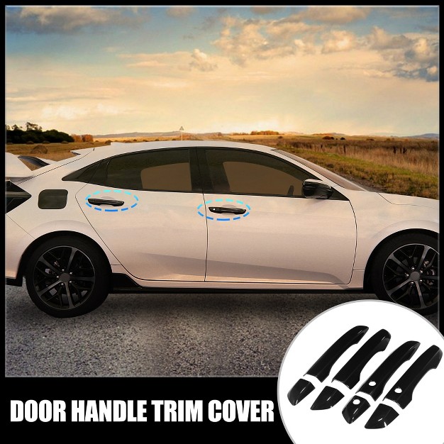 Unique Bargains Door Handle Cover For Honda Civic 10th Gen W Smart Keyhole