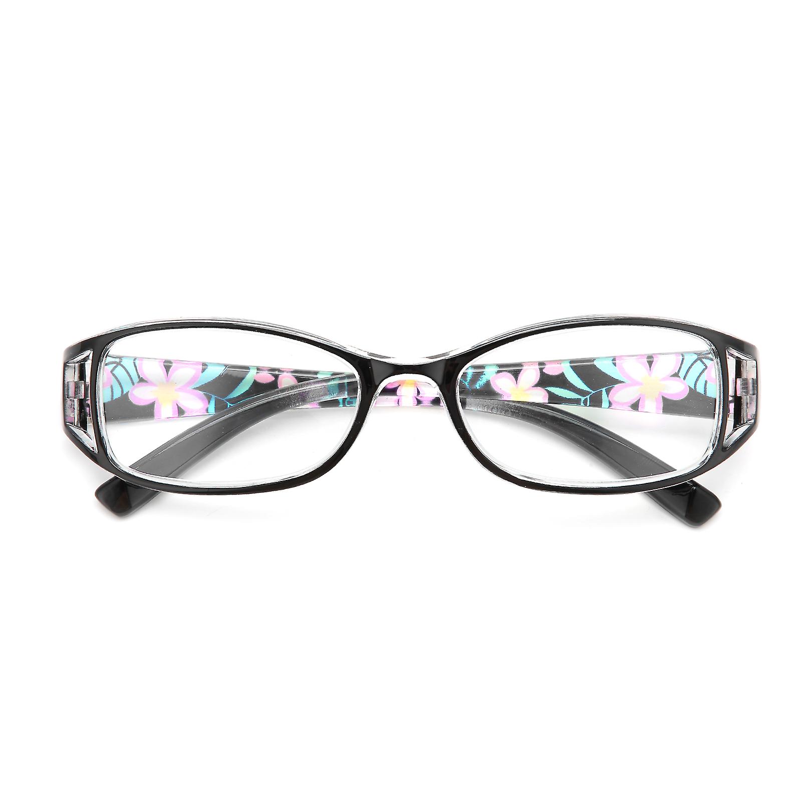 Fashionable Elderly Reading Glasses Blue Light Blocking Reading Gaming Tv Glasses+300