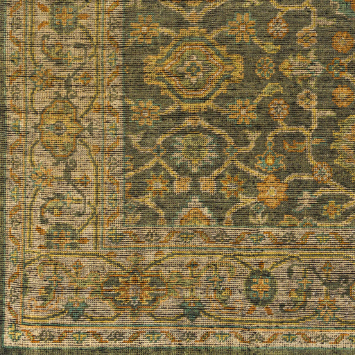 Reign NZ Border Wool Sage Rug