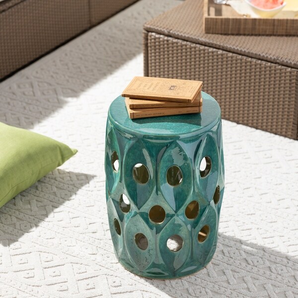 Artistic Weavers Marena Indoor/ Outdoor Ceramic Garden Stool