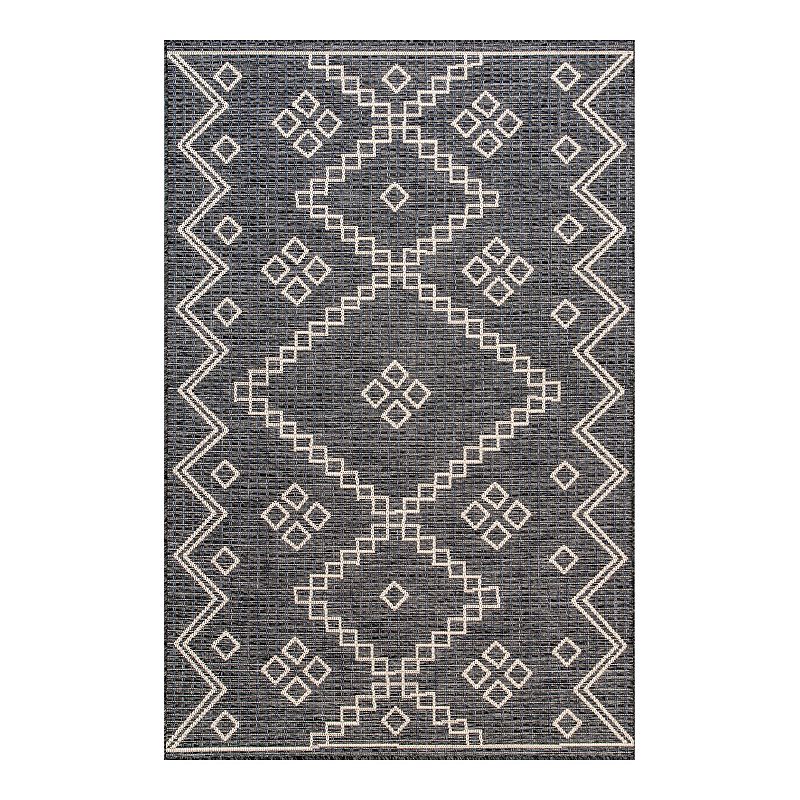 nuLOOM Julieta Diamonded Helix Indoor/Outdoor Area Rug