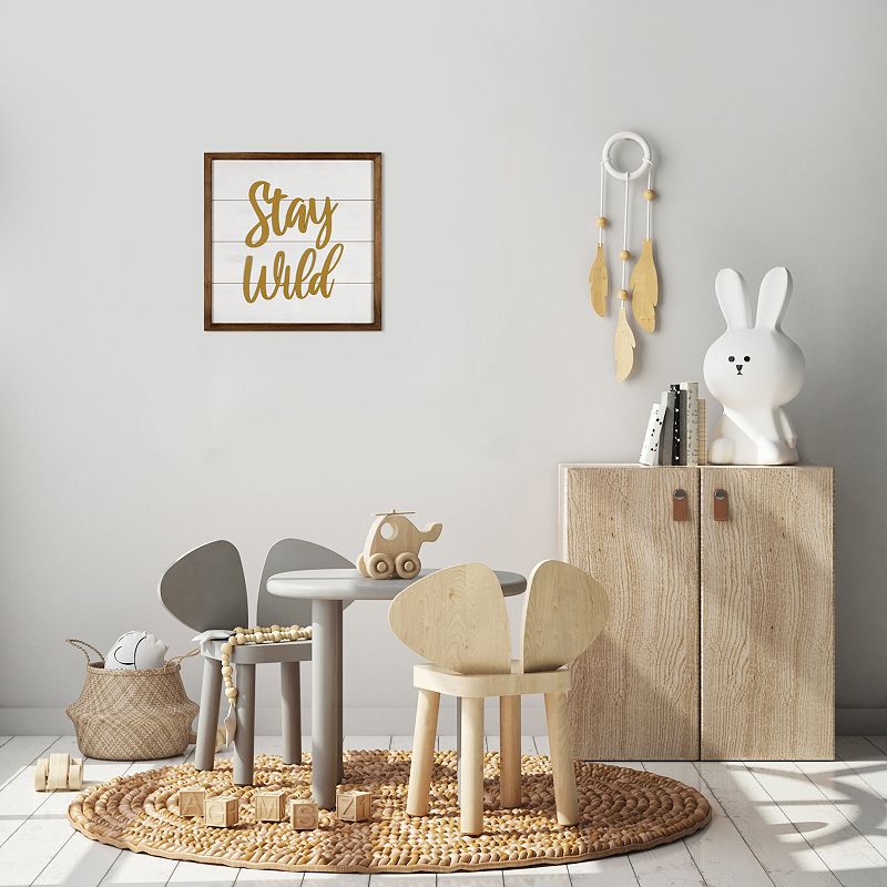 Stratton Home Decor Stay Wild Wall Art