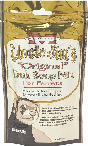 Marshall Uncle Jim's Original Duk Soup Mix Food Supplement and Dietary Aid for Ferrets