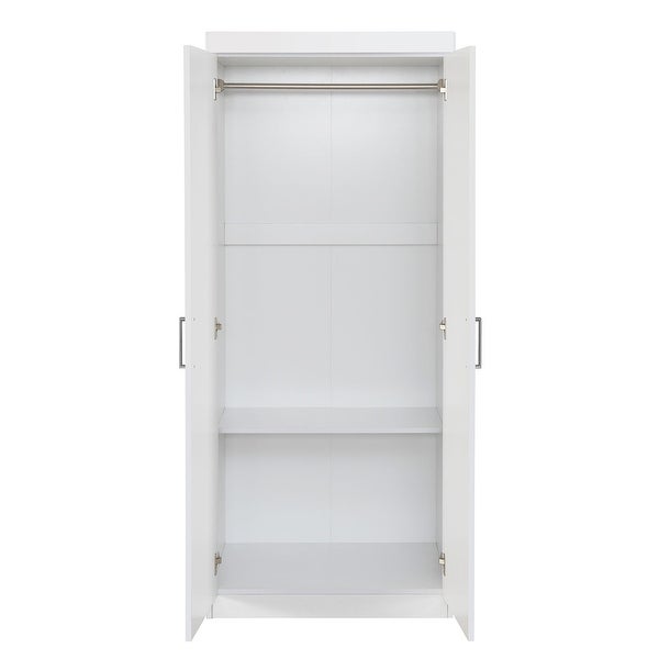 Modern Simple Style Armoire Clothes Closet for Bedroom - - 37249226