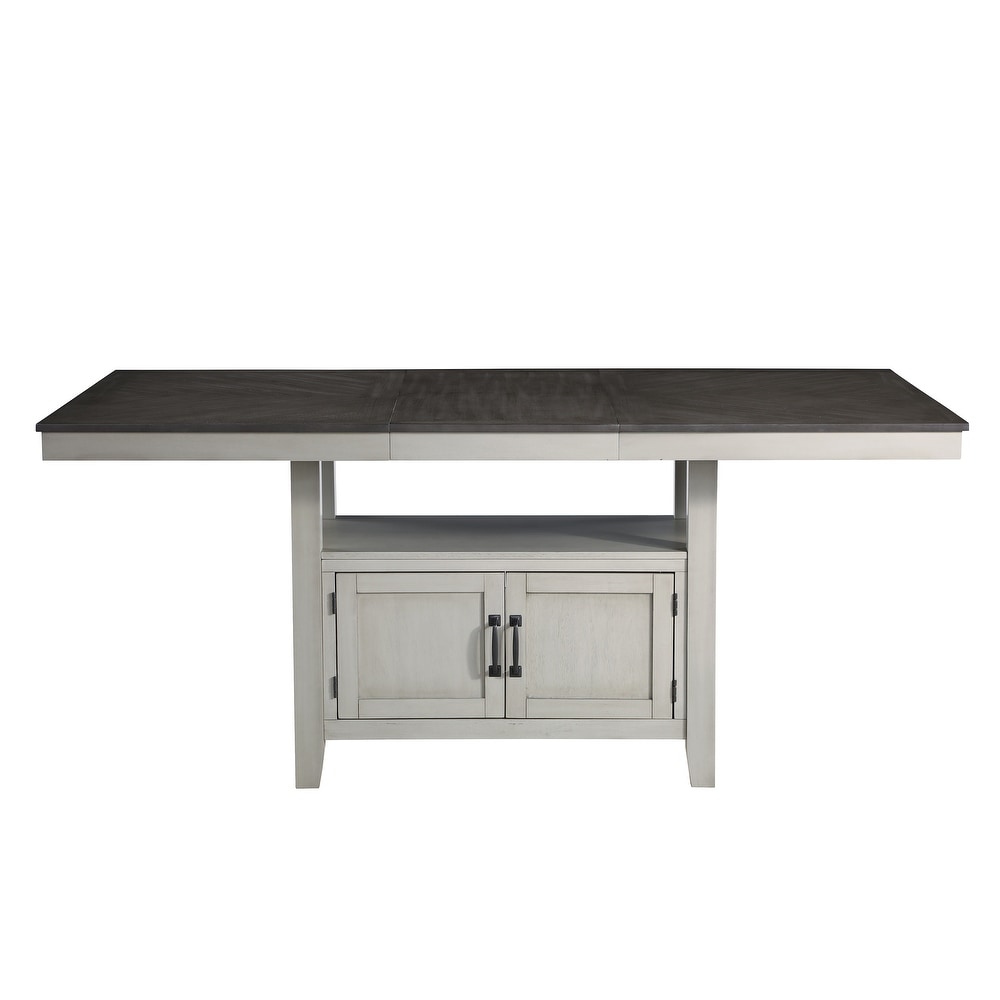 The Gray Barn Hasbrook 80 Inch Counter Height Dining Table