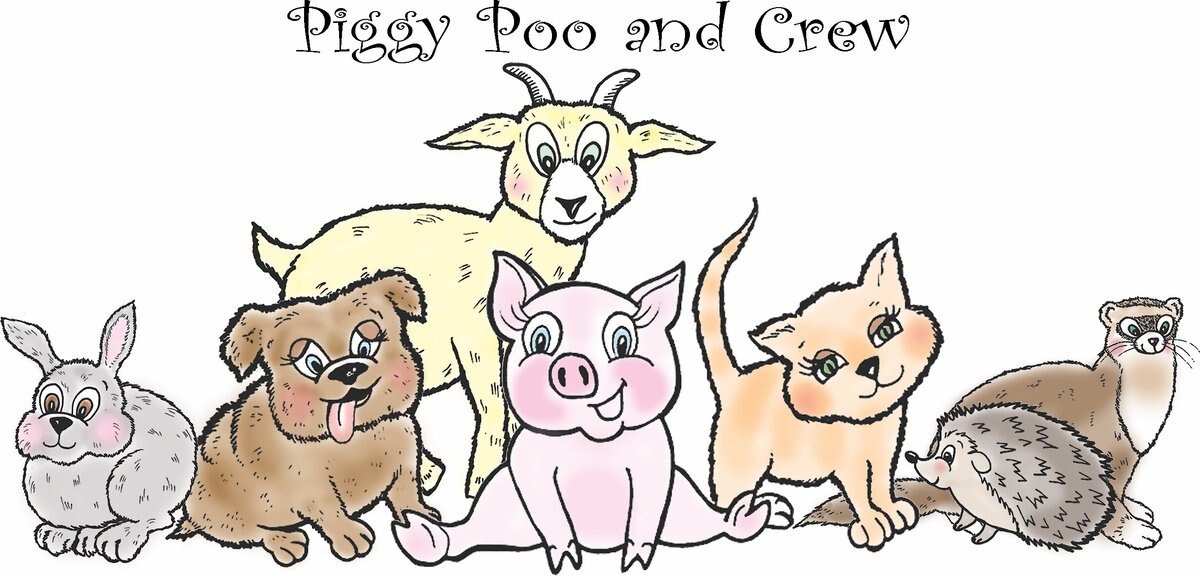 Piggy Poo and Crew Pig Toy Pack， 6 count