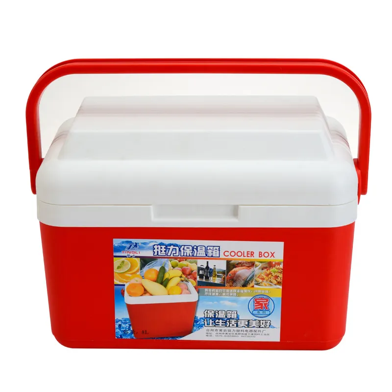 Amazon Wholesale Customized Promotion Portable Plastic Ice Chest Cooler Box For Camping