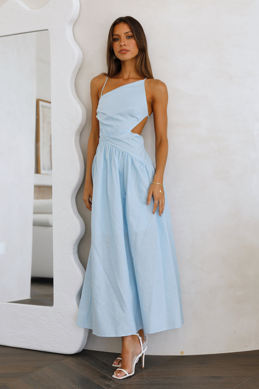 Eye On You Maxi Dress Blue