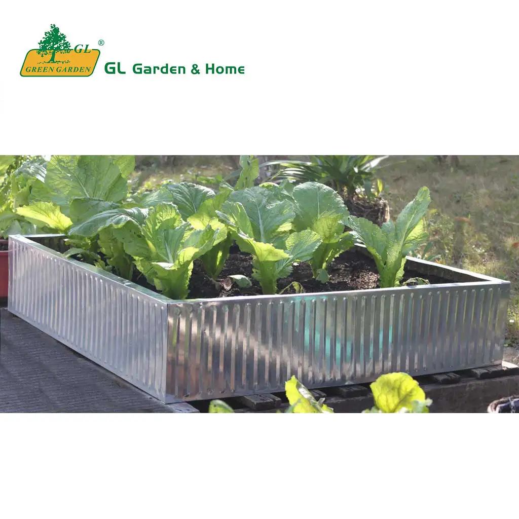 High quality Raised Beds vegetable garden planters beds Metal Raised Planter Box Garden Bed