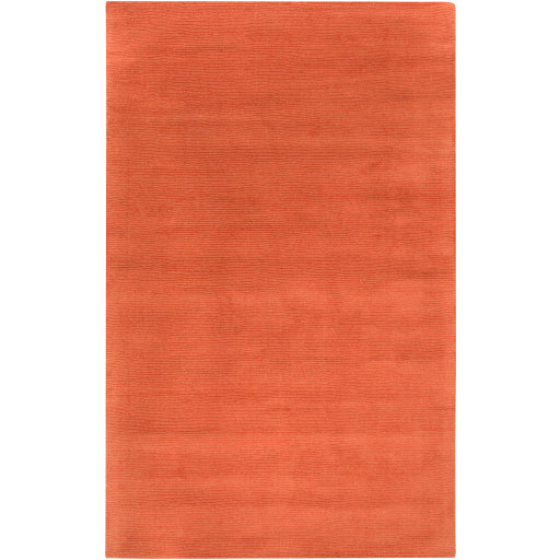 Mystique Traditional Wool Burnt Orange Rug