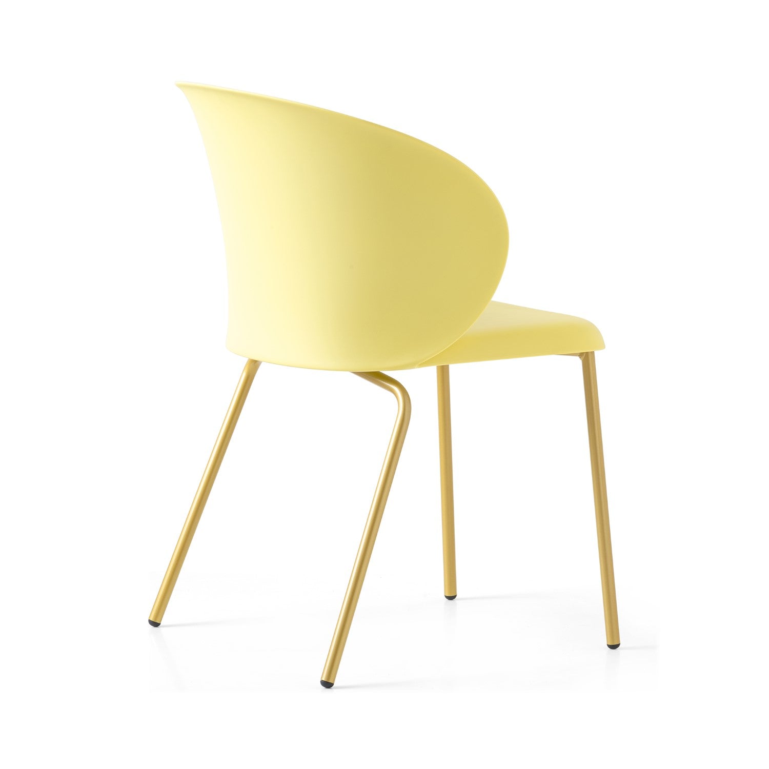 Tuka Indoor/Outdoor Painted Brass Leg Chair