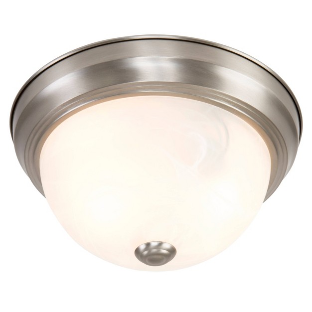 Yosemite 2 Light Flush Mount Satin Nickel