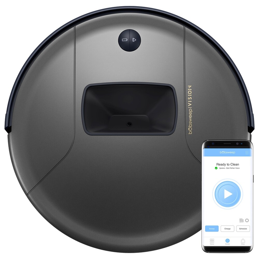 bObsweep PetHair Vision Wi Fi Connected Robotic Vacuum Cleaner