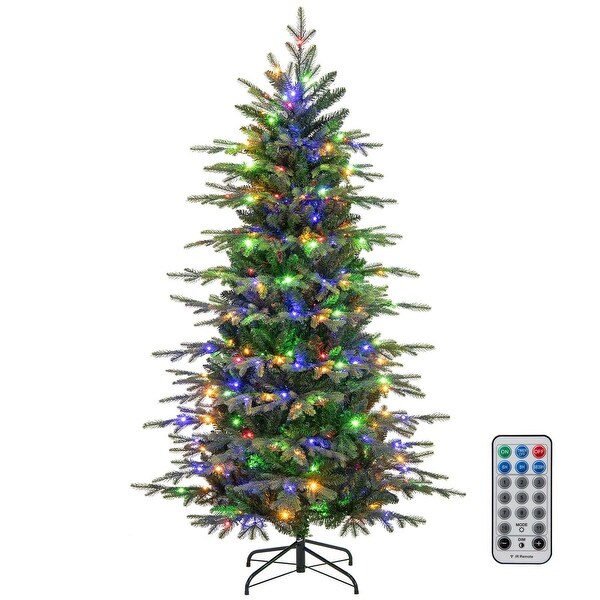 Costway 6/7.5/9 FT Artificial Christmas Tree with 714/1162/1770 Branch