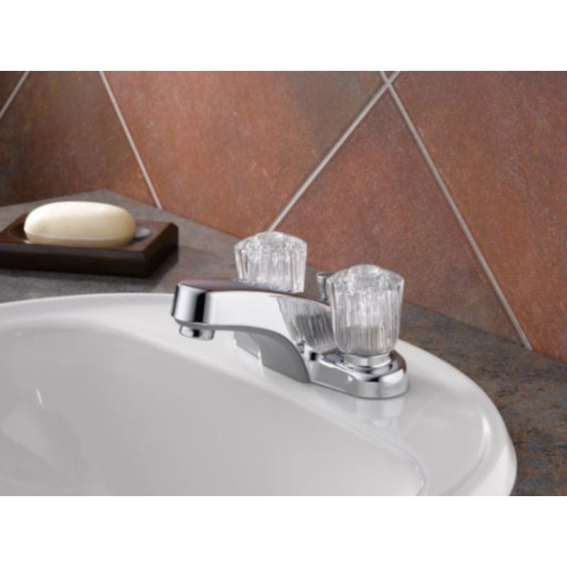 FAUCET LAV 2HDL CHR LL