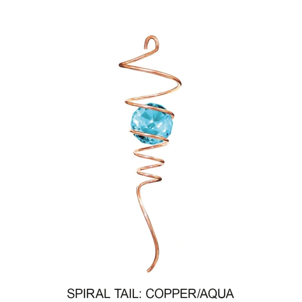 Spinfinity  Spiral Tail-Copper/Aqua