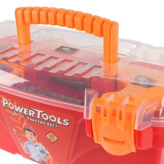 Hey! Play! 40-Piece Toy Tool Box Set HW3300016