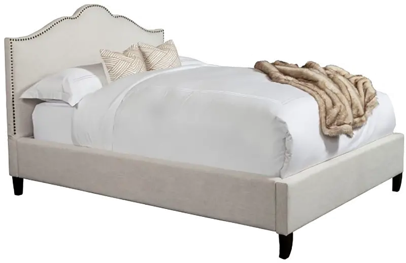 Aster Natural Queen Upholstered Bed