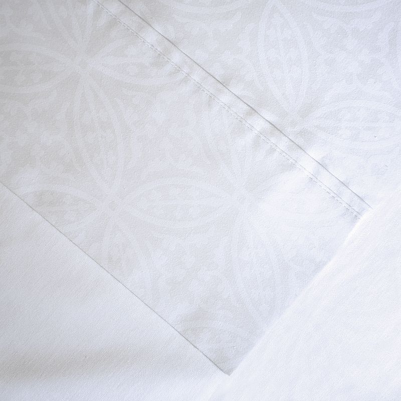 Pointehaven 300-Thread Count Printed Sheet Set