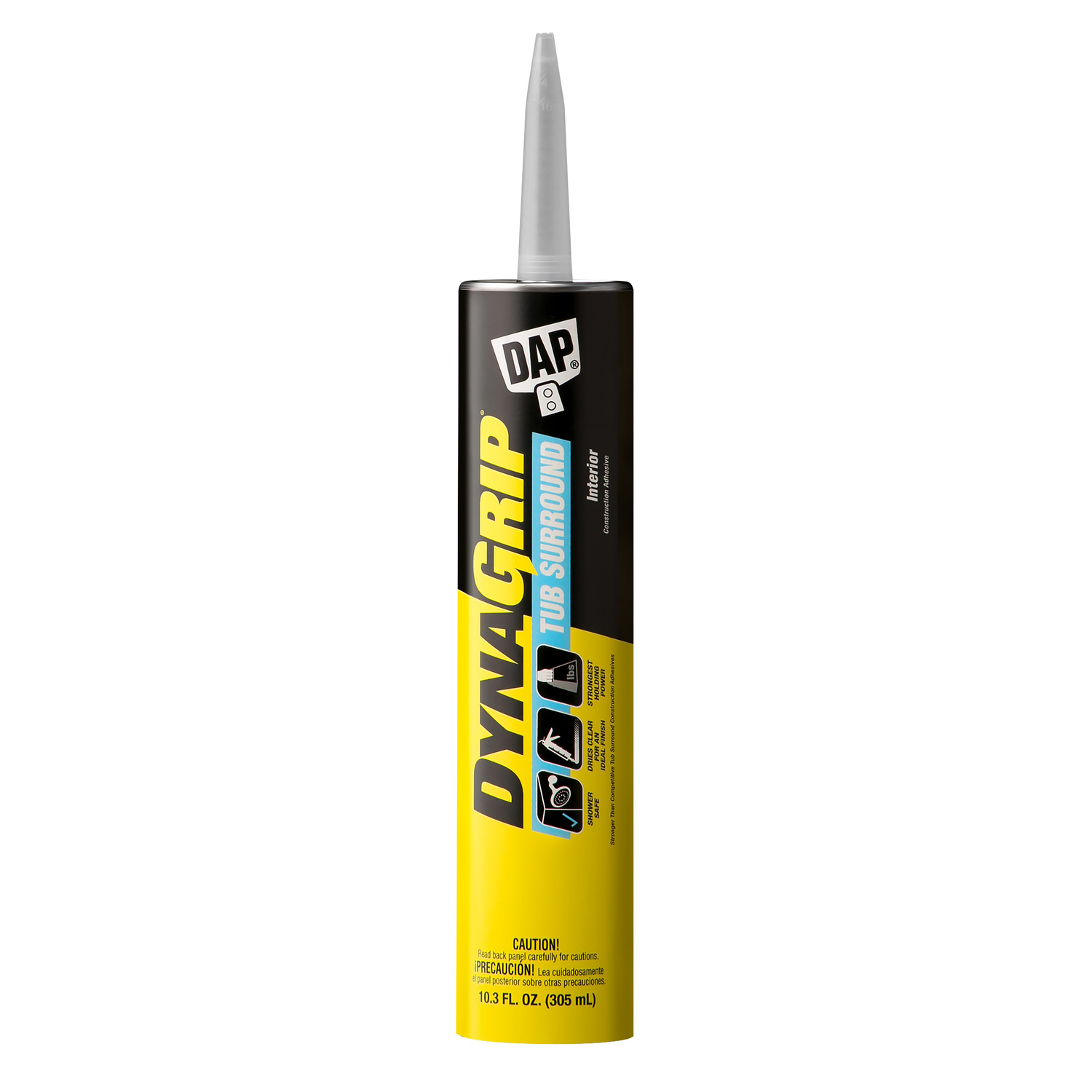 DAP DynaGrip Tub Surround Construction Adhesive 10.3 oz