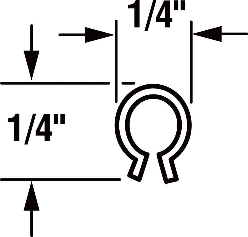 Prime-Line Silver Stainless Steel Sliding Door Hardware Kit 1 pk