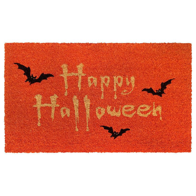 RugSmith Happy Halloween Doormat - 18'' x 30''