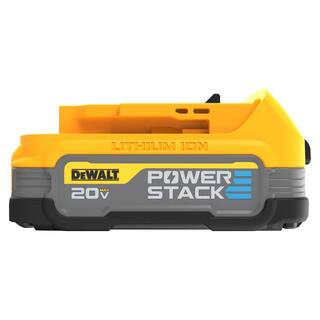 DW 20V MAX XR Cordless Brushless Compact Fixed Base Router and 20V POWERSTACK Compact Battery Starter Kit DCW600BWP034C