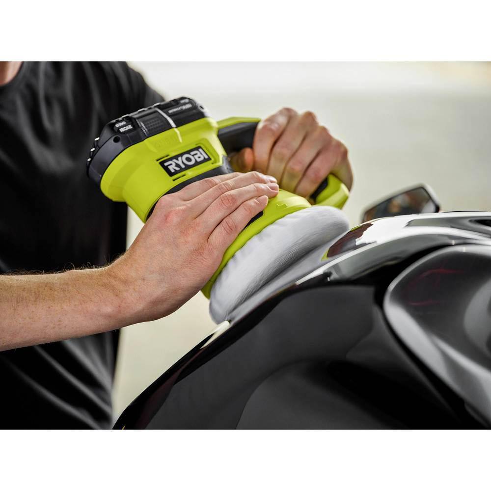 RYOBI 4 in. to 7 in. Buffing Bonnet Set (2-Piece) A92201