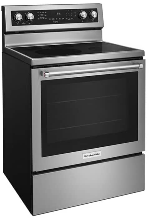 KitchenAid 30 Stainless Steel Electric Convection Range