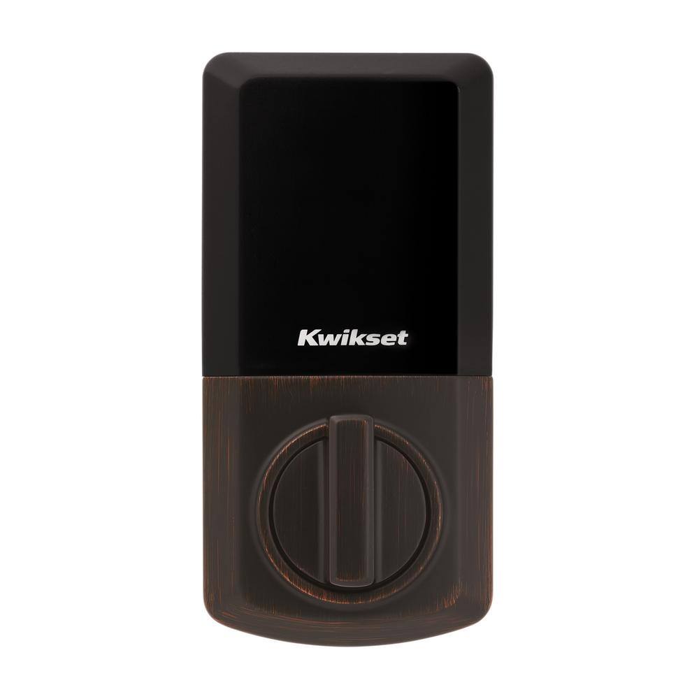 Kwikset SmartCode 270 Traditional Venetian Bronze Touchpad Single Cylinder Electronic Deadbolt Featuring SmartKey Security 9270TRL11PSMTRB