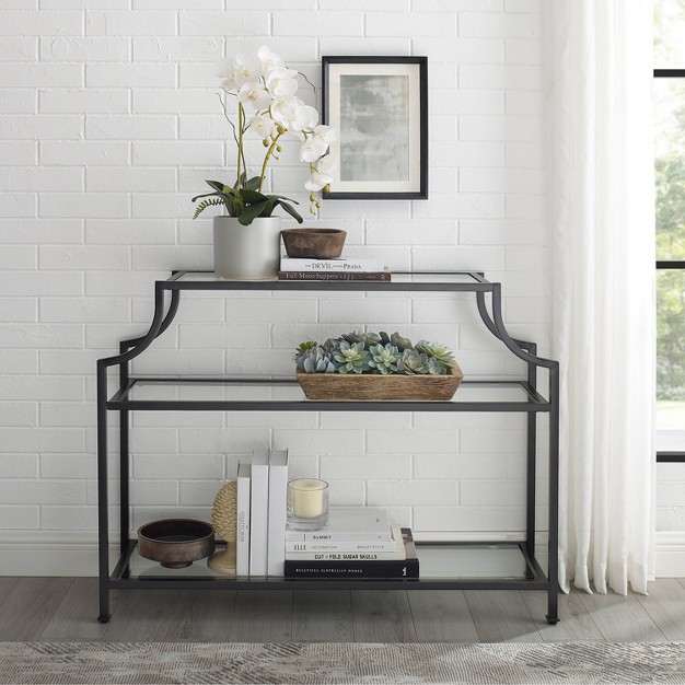 Aimee Console Table Oil Rubbed Bronze Crosley