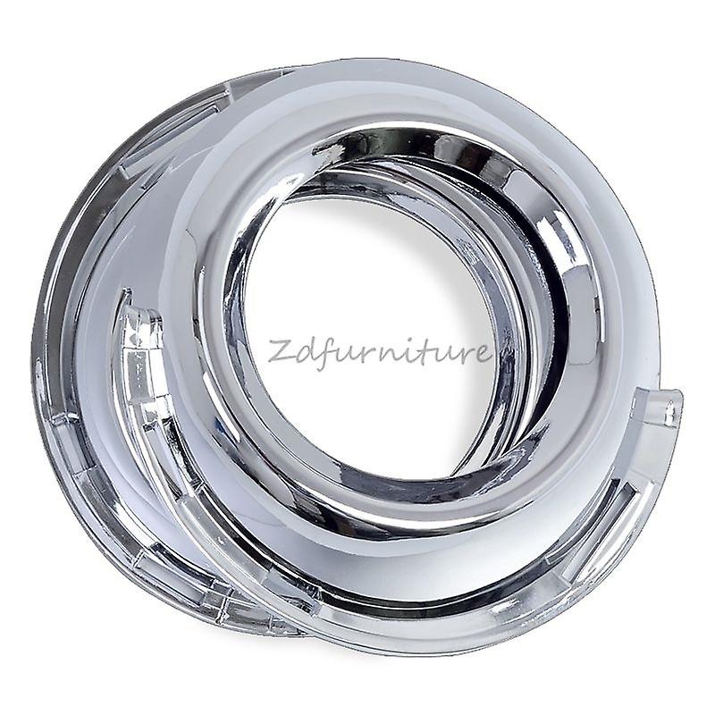 For Peugeot 307 Abs Chrome Front Fog Light Lamp Cover Trims Car Accessories 2pcs