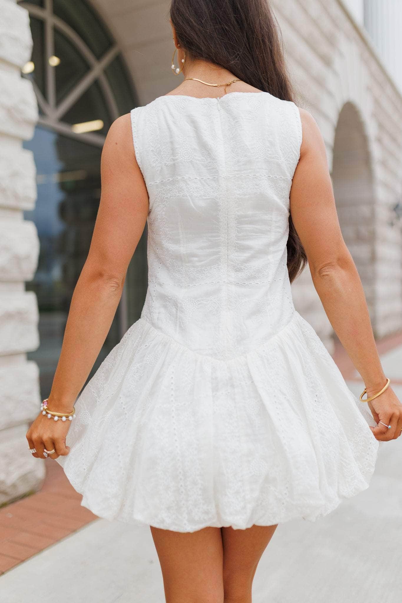 White Willow Dress