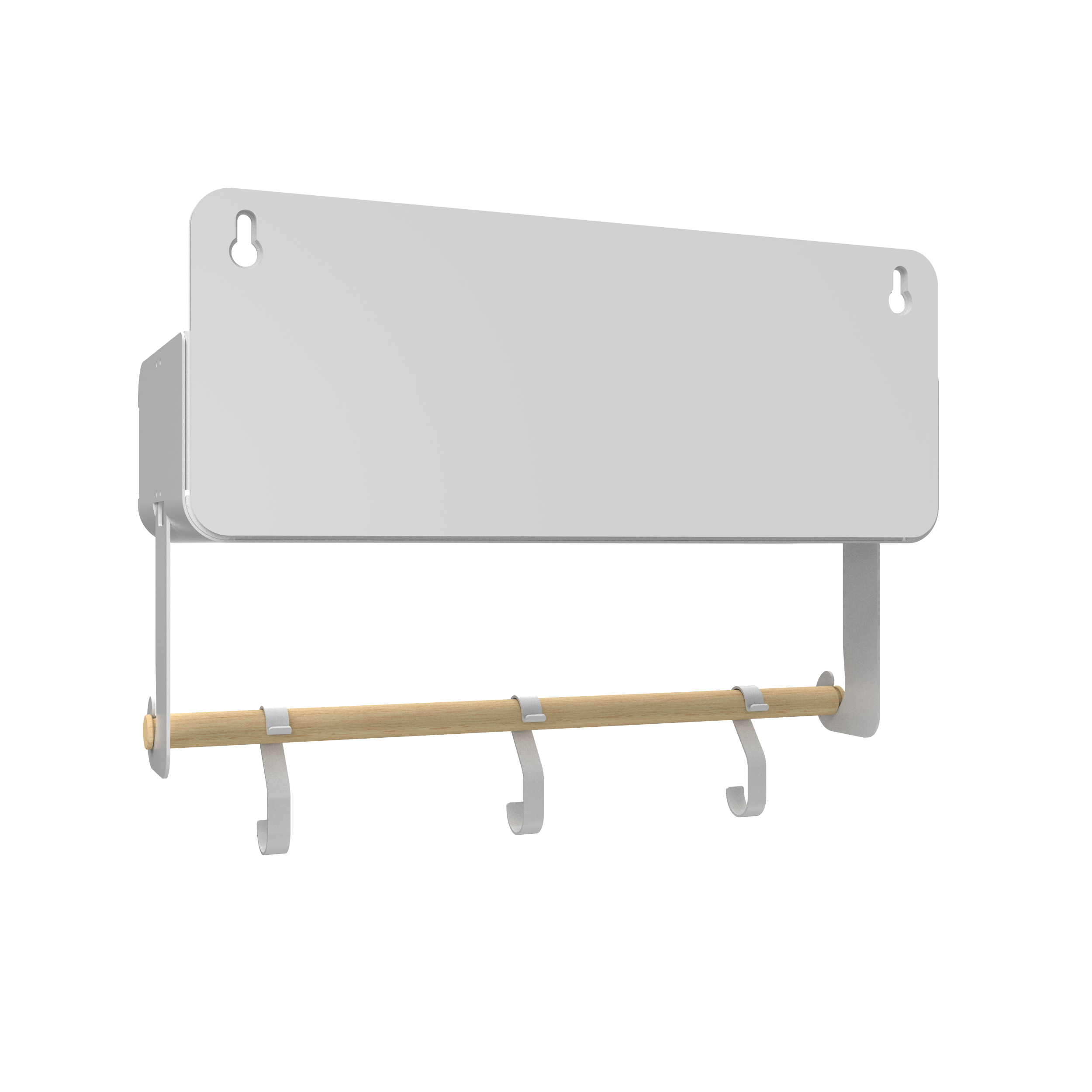 Hanging Rack System-Shelf W/Brackets