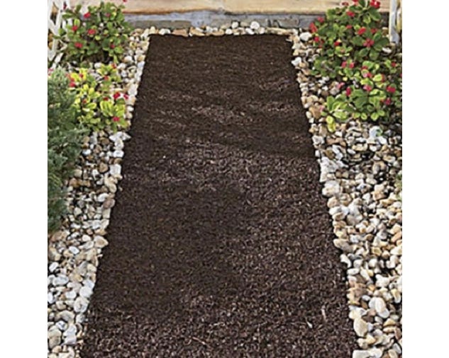 Backyard Expressions Recycled 2 Sided Rubber Mulch Pathway - 913282