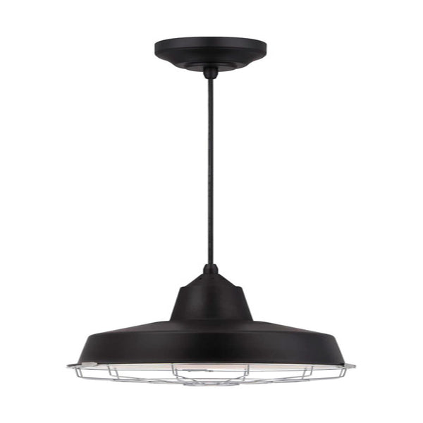 Westinghouse Academy Matte Black 1 lights Pendant Light