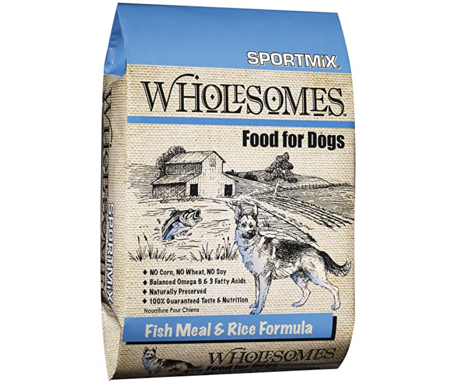 Sportmix Wholesomes - Active Dog， All Life Stages Fish Meal and Rice For