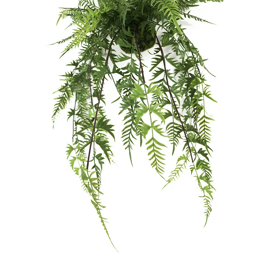 Supplies indoor decoration 80cm long simulation fern hanging plant