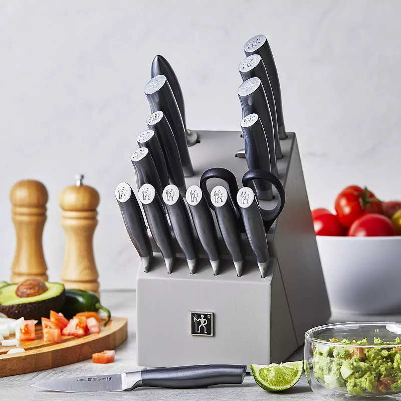 J.A. Henckels International Graphite 18-pc. Knife Block Set